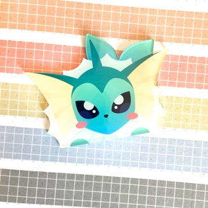 Washi Cutter Eeveelutions All 9 Available Vaporeon (A Grade)