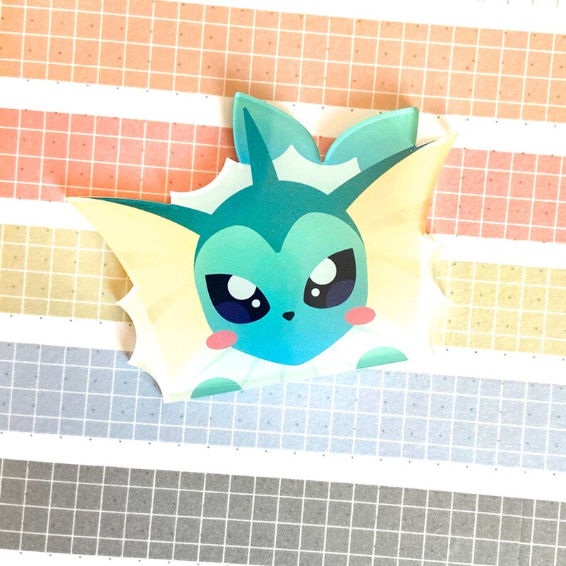 Washi Cutter Eeveelutions All 9 Available Vaporeon (A Grade)