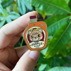 Ahornsirup Emaille Pin - Animal Crossing