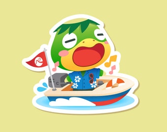 Kapp'n Cute Vinyl Sticker - Animal Crossing