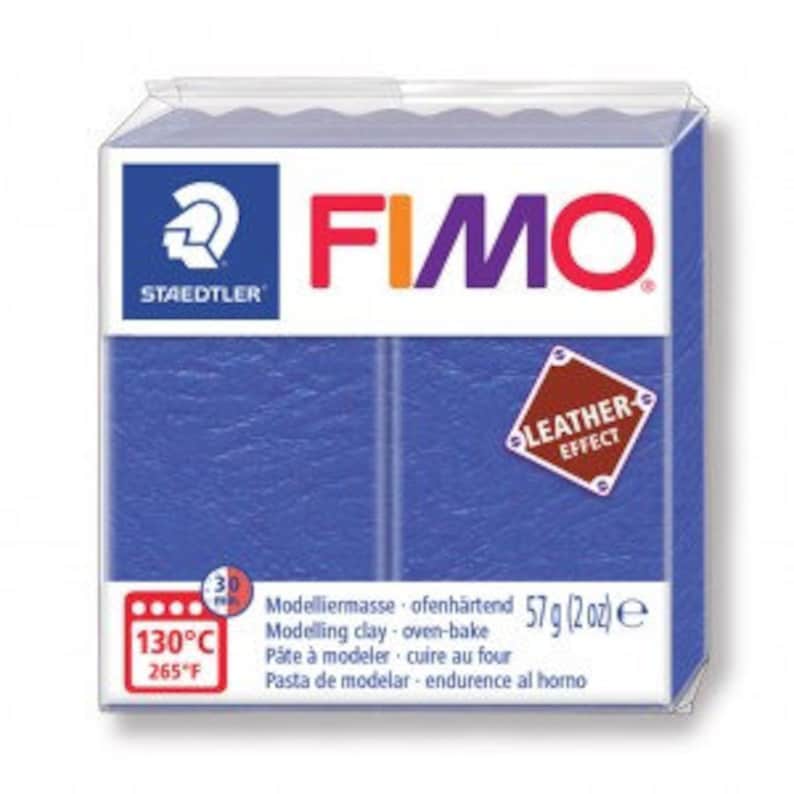 leather-effect fimo paste
