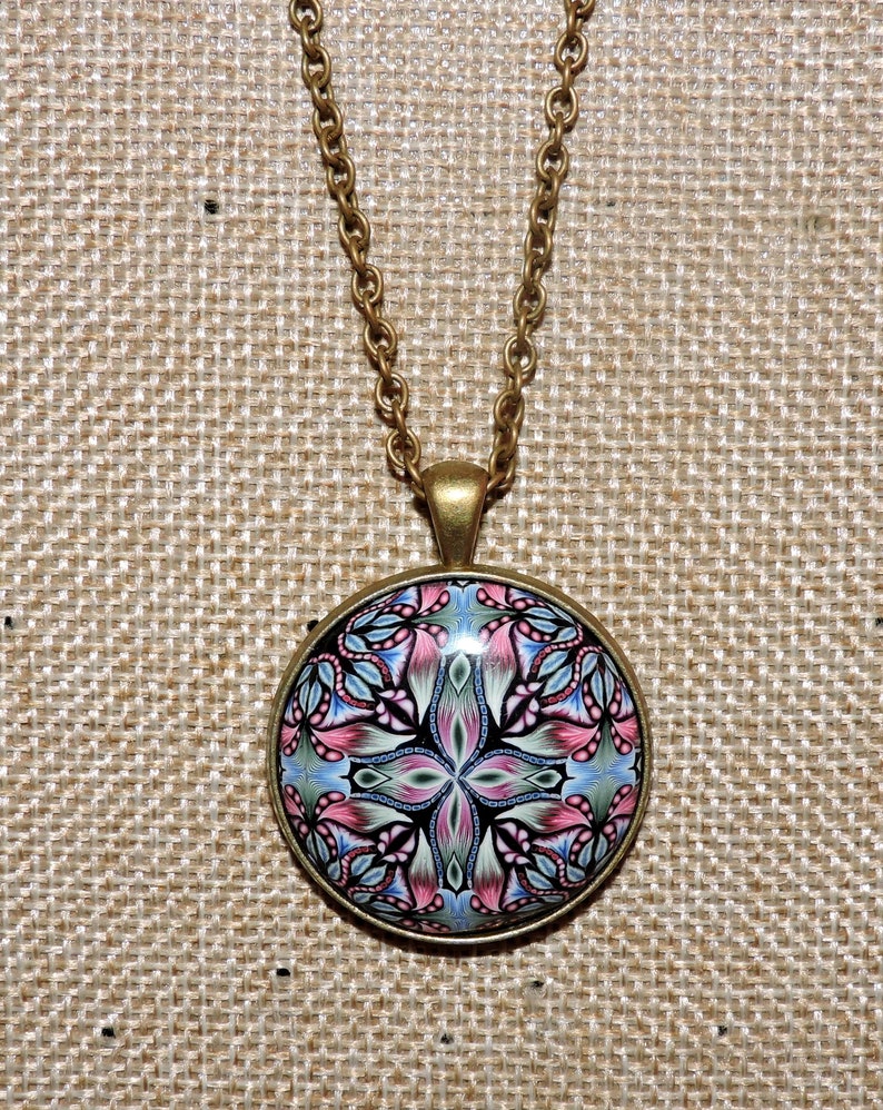 cabochon necklace
