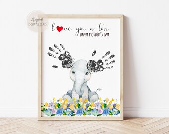 Handprint art for mother's day, Love you a ton, Mothers day crafts, Mother's Day Crafts Children Classroom Ideas, Preschoolers Elementary