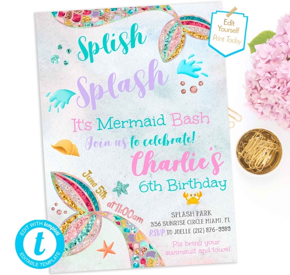 splish splash mermaid
