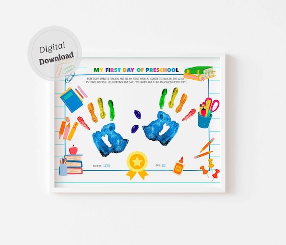 first day of kindergarten poem for parents