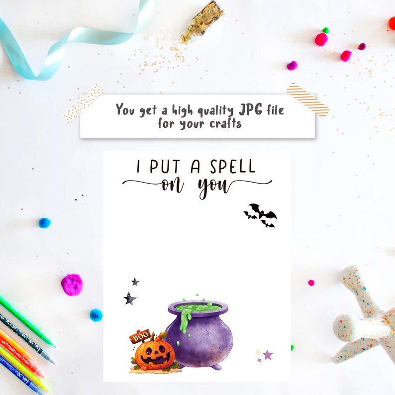 Halloween Witch Handprint Art, Spell Halloween Handprint Craft