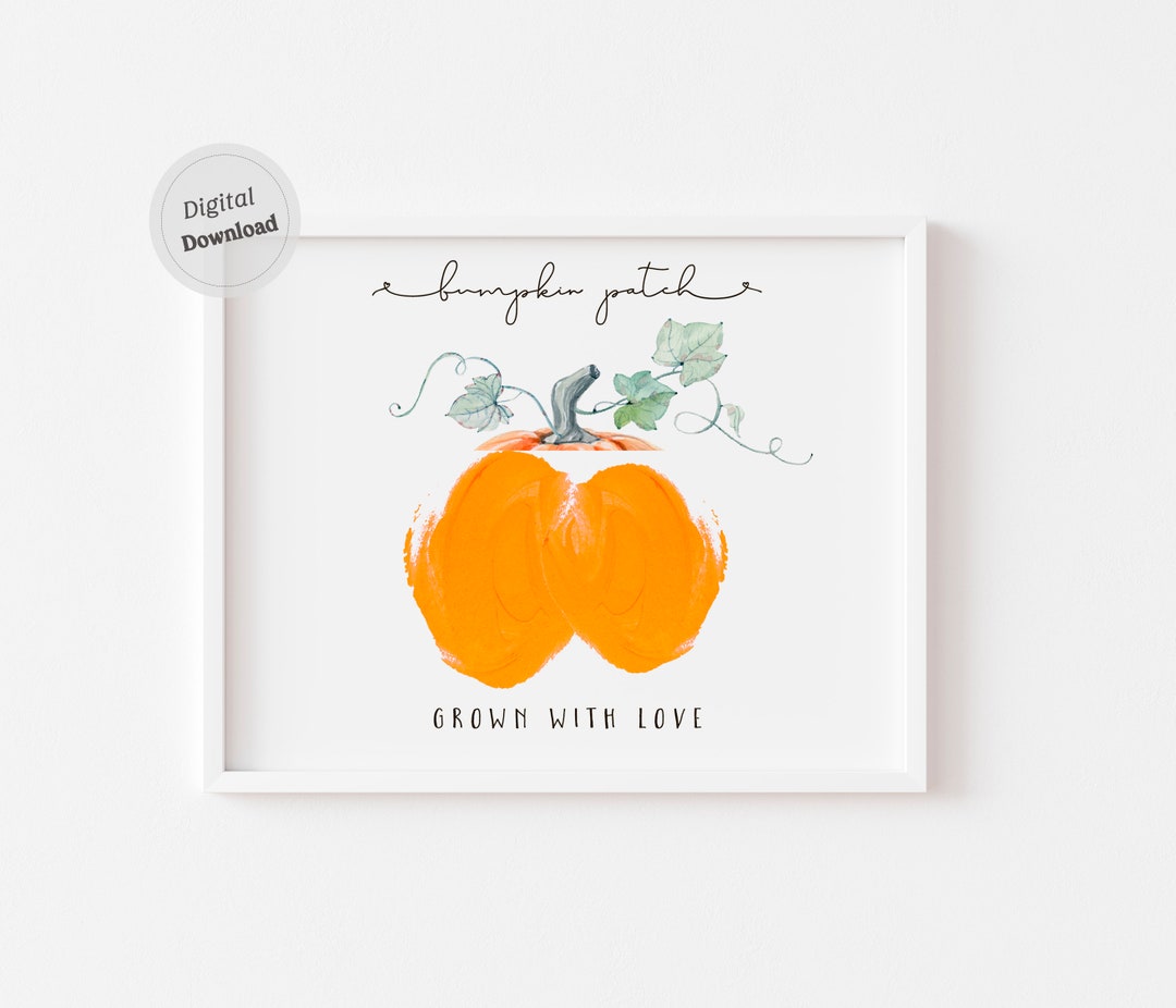bumpkin-patch-print-art-baby-pumpkin-bumkin-bum-handprint-etsy