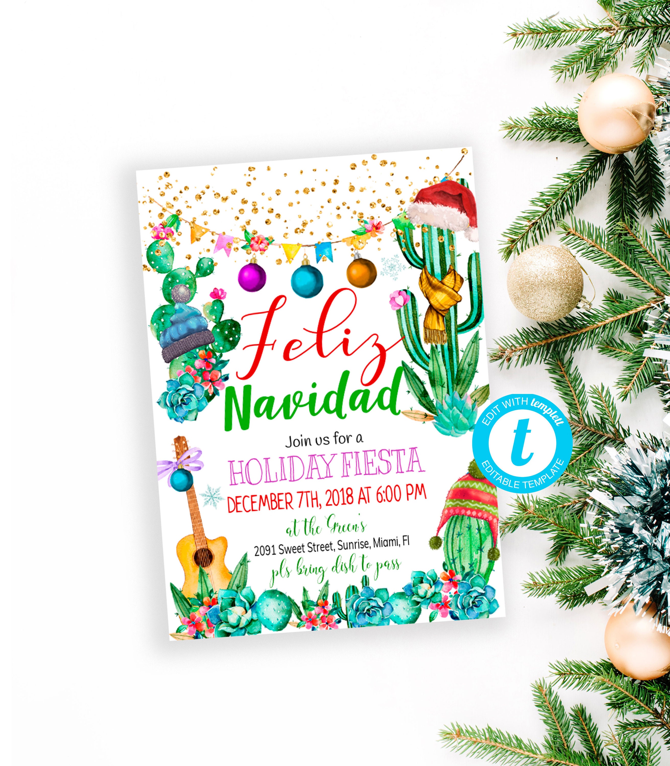 Feliz Navidad Christmas Party 