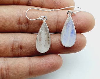 moonstone earrings 925  earrings,rainbow moonstone earring drop gemstone earrings,Crystal earrings,silver earring,moonstone earrings jewelry