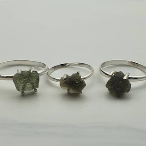 Etsy outlet moldavite ring