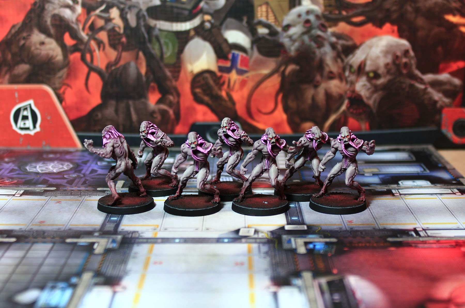 Zombicide Invader Painted Worker Etsy UK