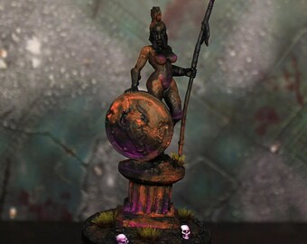REAPER – Figurine Freja Fangbreaker – Nain Bones – 30 Mm – Pour Jeux De Rôle Et Plateau – Référence 77073