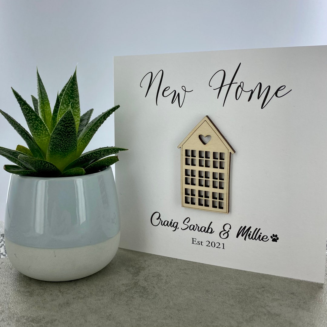 new-flat-card-new-home-card-personalised-new-home-card-etsy-uk