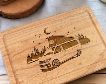 Transporter Pop Top Camper van Chopping Board Gift
