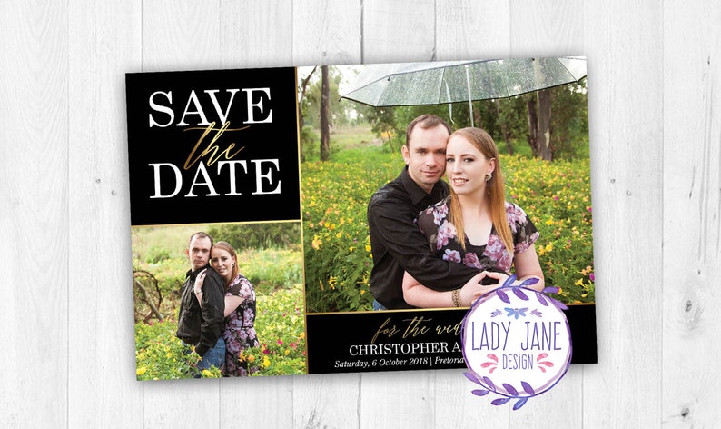 Save the Date Wedding Save the Date Digital Save the Date Postcard Save the Date Invitation