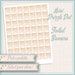 Foiled Banner Stickers | Mini Drizzle Dot Banners | 56 Stickers Total 