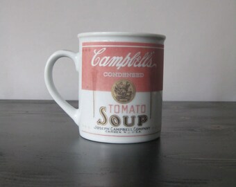 Campbell soup mug | Etsy Campbell soup mug | Etsy