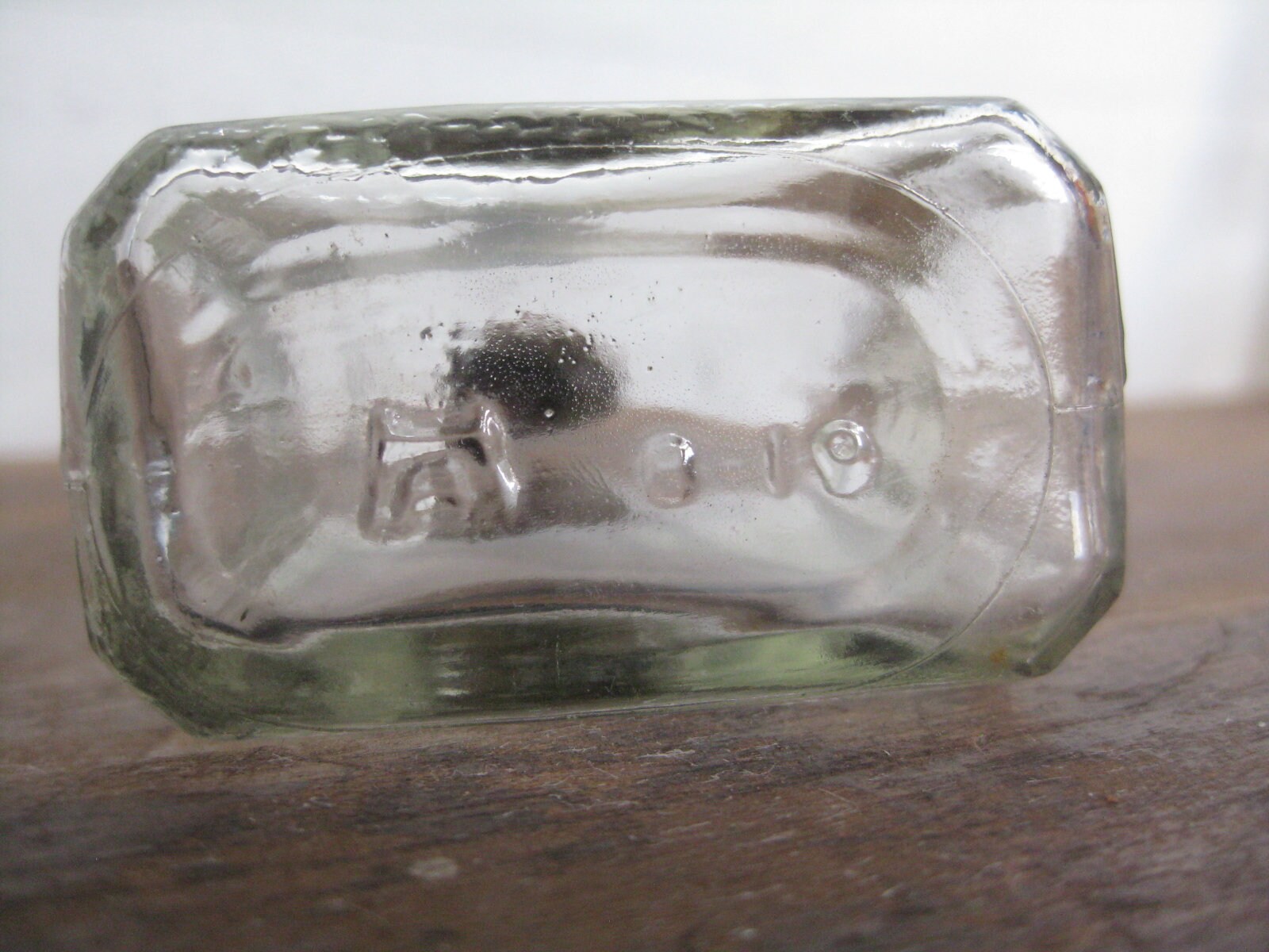 Vintage Hazel Atlas Glass Bottle With Cap / Hazel Atlas Tonic