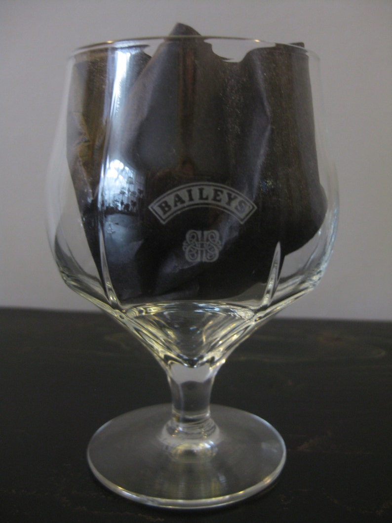 Vintage Snifters set of 3 / Tequila Cazadores Snifter / Bailey's