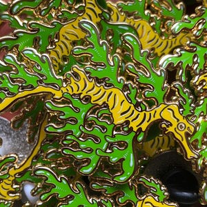 B GRADES Sea Dragon Enamel Pin