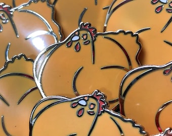 ORB OF MALICE Chicken Pin (B Grades)