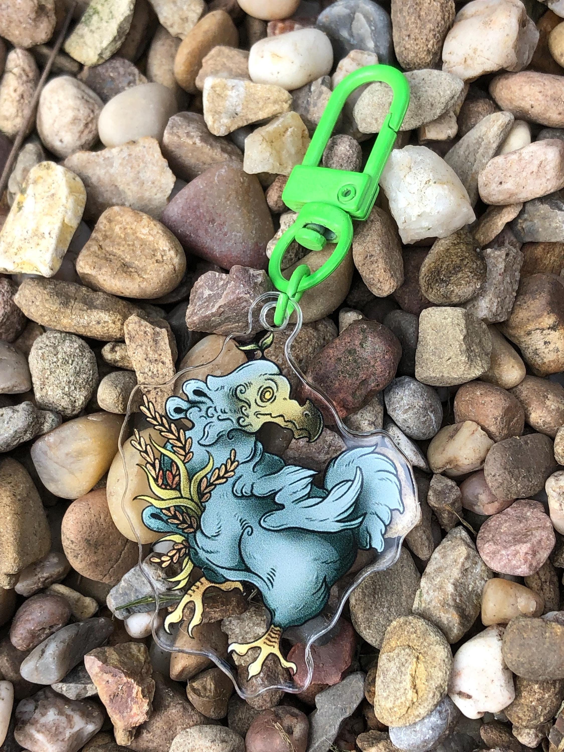 Dodo Acrylic Keychain, Extinct Animals, Paleontology, Gifts for ...