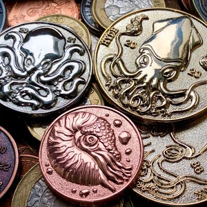 Cephalocurrency Coins FULL SET (Shiny Variant)