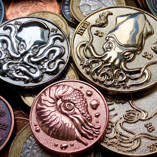 Cephalocurrency Münzen VOLL SET (Glänzende Variante)