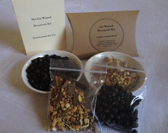 Home made Gin. Botanicals Kit in 3 easy steps - Free Shipping