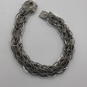Sterling Silver 7 070 Charmless Wire Circle Links Charm Bracelet