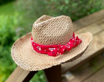 小物 Lee 50s cowboy bandanna 1950s Lee Cowboy Bandana Vintage Cowboy Graphic USA Workwear