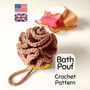 Crochet Pattern: Bath Pouf - Beginner-Friendly Crochet Bath Loofah