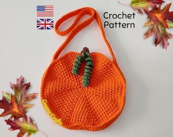 Crochet Pattern: Pumpkin Trick-or-Treat Bag – Candy Holder
