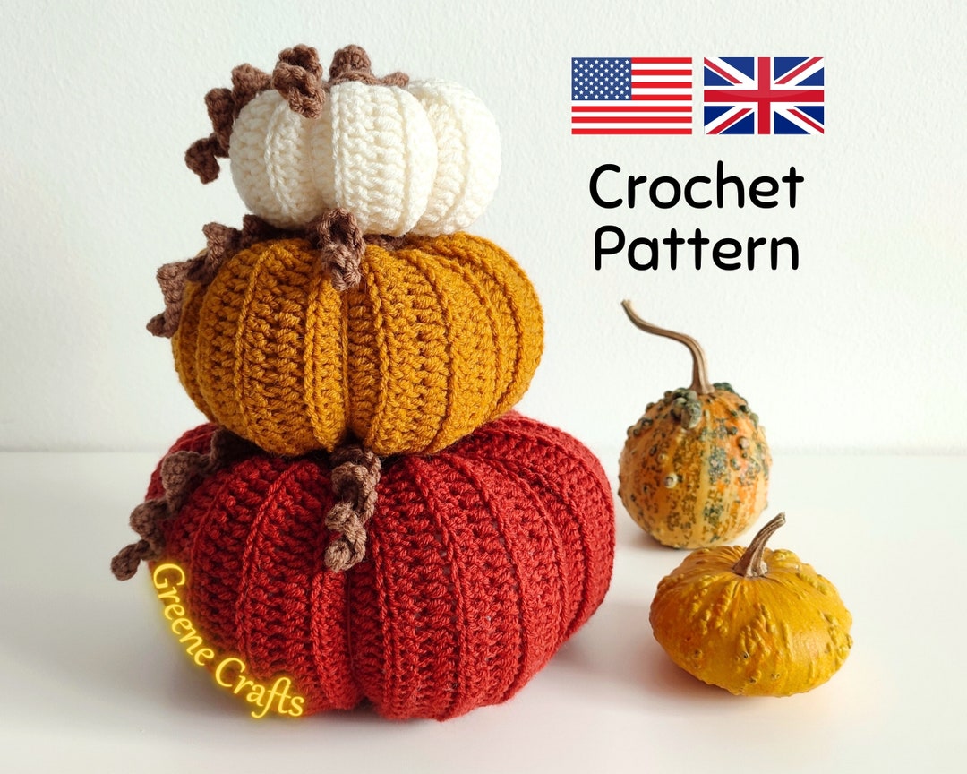 Fall Pumpkin Centerpiece Crochet Pattern
