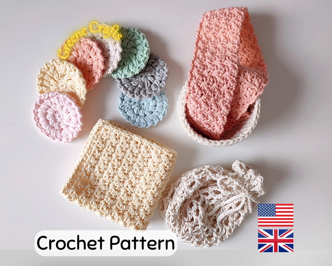 Bath Spa Set Free Crochet Pattern - Off the Beaten Hook