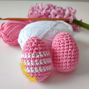 Easter Bunny Basket Crochet Pattern, Crochet Egg Holder, Kids' Easter Basket, Crochet Easter Egg Pattern, Spring Downloadable PDF Pattern image 7