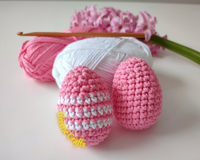 Easter Bunny Basket Crochet Pattern, Crochet Egg Holder, Kids' Easter Basket, Crochet Easter Egg Pattern, Spring Downloadable PDF Pattern image 7