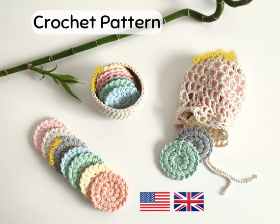 Crochet mesh laundry bag pattern sale