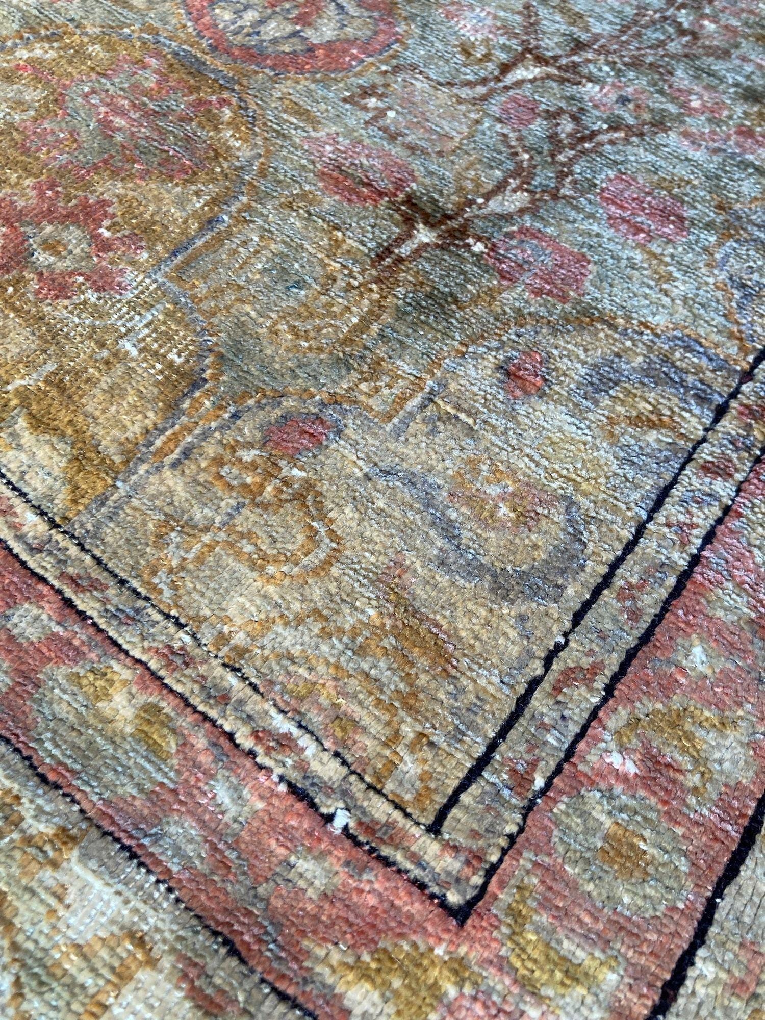 ヴィンテージ トルコ カイセリ シルク ラグ 1.65 m x 1.16 m - Etsy 日本