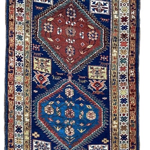 Antique Caucasian Runner 2.93m x 0.99m