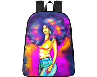 Afro Fusion Book Bag/Backpack