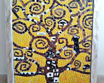 Mosaïque - L’arbre de vie par G. Klimt