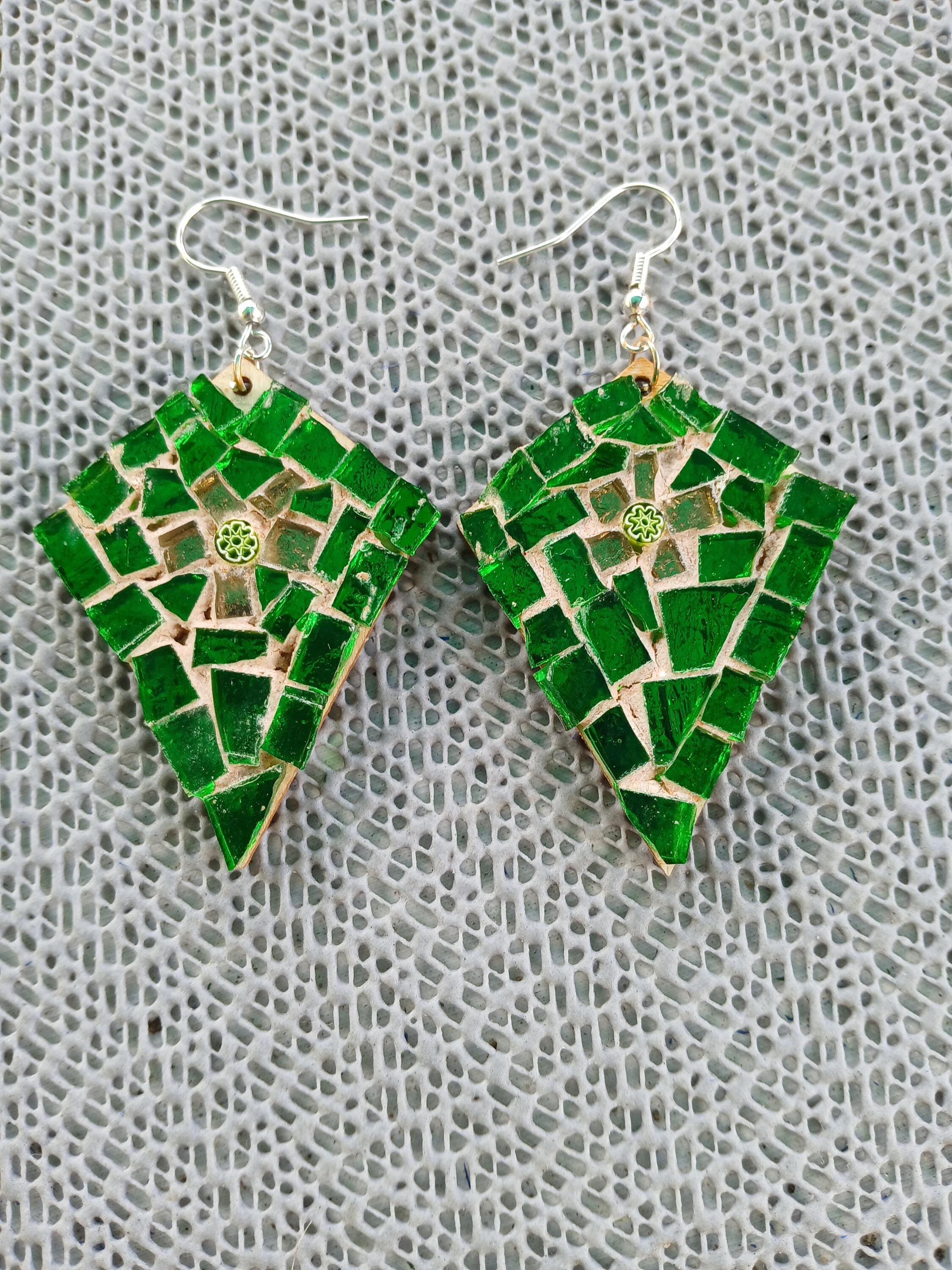 Mosaic earrings