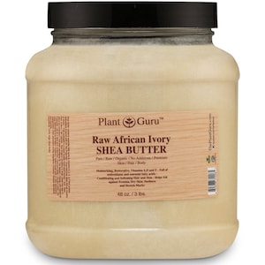 Raw African Shea Butter Organic Unrefined Virgin IVORY 100% Pure Natural From Ghana. Great For Skin, Body, Face, Hair Bulk Wholesale