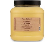 Carrot Body Butter 100 Pure Raw Fresh Natural Cold Pressed. Skin, Hair, Nail Moisturizer, DIY Creams, Balms, Lotions, Soaps.