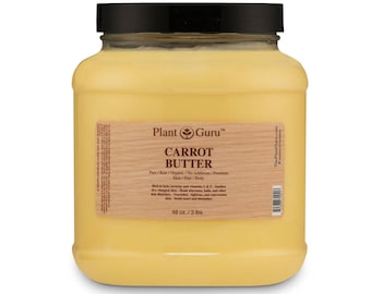 Carrot Body Butter 100% Pure Raw Fresh Natural Cold Pressed. Skin, Hair, Nail Moisturizer, DIY Creams, Balms, Lotions, Soaps.
