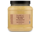 Raw Cocoa Butter 100 Pure Cacao Fresh Natural Cold Pressed Food Grade Skin, Hair, Nail Moisturizer, Creams, Lotions, Soaps. Bulk Wholesale