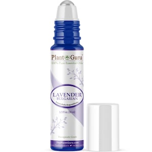 Lavender Essential Oil Roll On 10 ml. Pure Therapeutic Grade Aromatherapy Lavandula Angustifolia Roller Bottle
