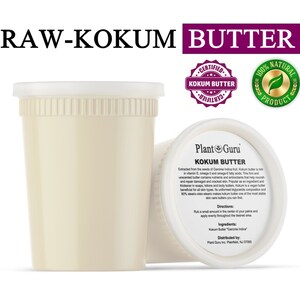 Raw Kokum Butter 32 oz. 100% Pure Natural Organic Great For Skin, Body, Face, Hair