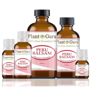 Peru Balsam Essential Oil 100% Pure Natural Therapeutic Grade, Myroxylon Balsamum, Bulk Wholesale For Skin, Soap, Candle and Diffuser image 1